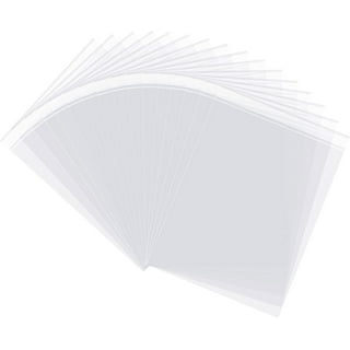 Clear Resealable Cellophane Bags - 9x12 Inches, Self Adhesive Bags