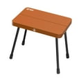 thumbnail image 3 of Taburete plegable de camping de aleación de aluminio, silla de camping para barbacoa, mochileros, playa Café, 3 of 8
