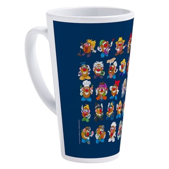 CafePress - Mr. Potato Head Outfits - 17 Oz White Ceramic Latte Mug