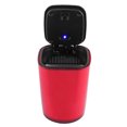 thumbnail image 3 of JUSPOCKET Cenicero portátil para coche con LED para fumar puros, caja interior de doble capa, soporte para vaso cilíndrico para cenizas (rojo), 3 of 15