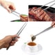 thumbnail image 3 of Paquete: 1 pinza de cocina de acero inoxidable., 3 of 5