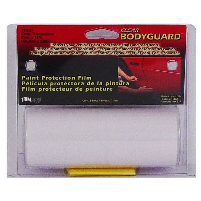 Trimbrite Protective Film T9020 Body Guard; Universal; Clear Smooth; 5-7/8 Inch Width x 12 Foot Roll