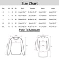 thumbnail image 3 of Bmisegm T-Shirts Graphiques Décontractés à Manches Longues pour Femmes, Col Rond, Chandails en Molleton, Pull-Over, Gris TTG, 3 of 5