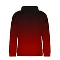 thumbnail image 4 of Sexlip Womens Neon Print Oversized Sweatshirt Drawstring Pullover Sweatshirt Trendy Sweater Tops Fall Fashion Clothes Red XL, 4 of 4
