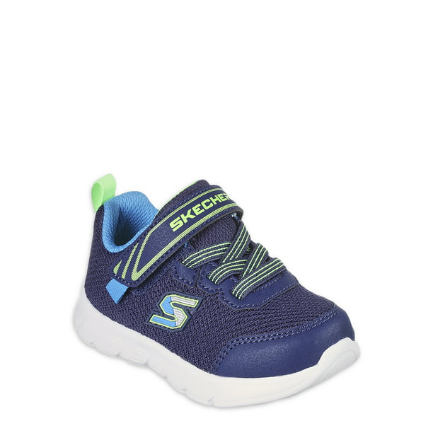 Skechers Boys Comfy Flex - Mini Sneaker, Sizes - Walmart.com