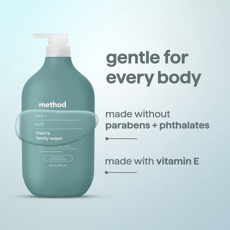 Method Men's Body Wash Sea + Surf, 28 oz photo 6