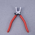 thumbnail image 3 of Masteelf 200 Mm Flat Nose Pliers Durable Pliers Work 20.00X5.50X2.50CM Red, 3 of 8