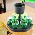 thumbnail image 2 of Injueey Dispensador de vino Extraíble Reutilizable Dispensadores a prueba de derrames Bar Fiesta Navidad Celebración Herramientas para beber Barra de herramientas, 2 of 6