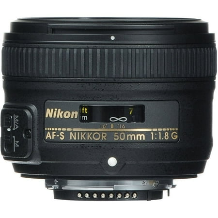 Nikon - AF-S NIKKOR 50mm f/1.8G Standard Lens - Black