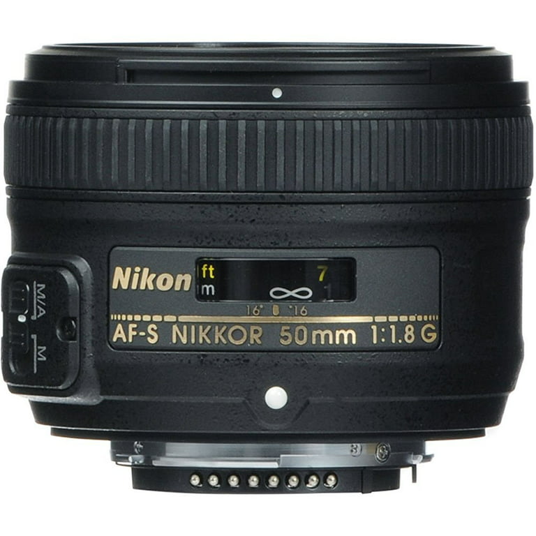 Nikon AF-S FX NIKKOR 50mm f/1.8G Prime Lens Kit with Auto Focus