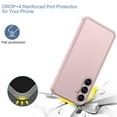 thumbnail image 2 of Ultra-Thin Case for Samsung Galaxy S25 Ultra, Shockproof PC Back Cover, Matte TPU Frame, Anti-Scratch Clear Back, Anti-Yellowing, Military Drop Protective, Wireless Charging Compatible, Pink, 2 of 4
