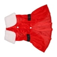 thumbnail image 2 of Vestido navideño de Papá Noel para perro, transpirable, elástico, ropa de invierno para mascotas, para perros pequeños y gatos, talla XL, 2 of 14