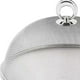 thumbnail image 4 of Carpa de comida de acero inoxidable Cúpula de comida Pantalla de malla fina multifuncional Cubierta de plato reutilizable Protector de red de Diámetro 24cm Macarena cubierta de alimentos, 4 of 6