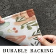 thumbnail image 6 of Colorful Mushroom Leaf White Pattern Door Rugs,Washable Non Slip Door Mats Indoor,Decorative Door Mats,Entry Mat Indoor for Entrance,Bedroom,Kitchen,Bathroom,16"x24", 6 of 6