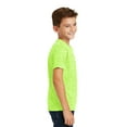 thumbnail image 3 of Sport-Tek Electric Tee (YST390) Lime Shock Electric, XS, 3 of 6