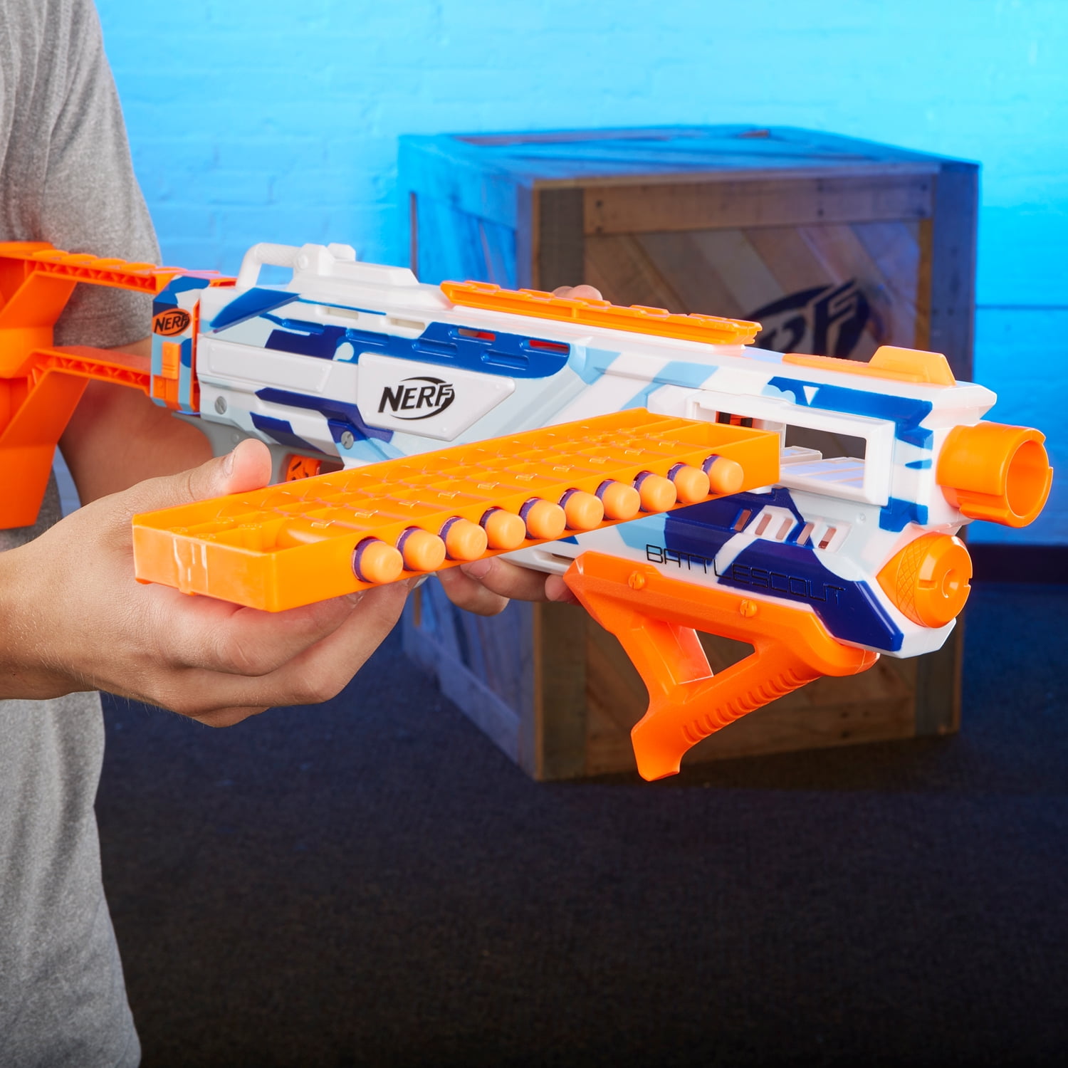 Nerf N-Strike Elite BattleScout ICS-10 - Walmart.com Nerf N-Strike Elite BattleScout ICS-10 - Walmart.com
