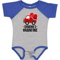 thumbnail image 3 of Inktastic Grandmas Valentine Baby Boy Heart Truck Boys Baby Bodysuit, 3 of 5