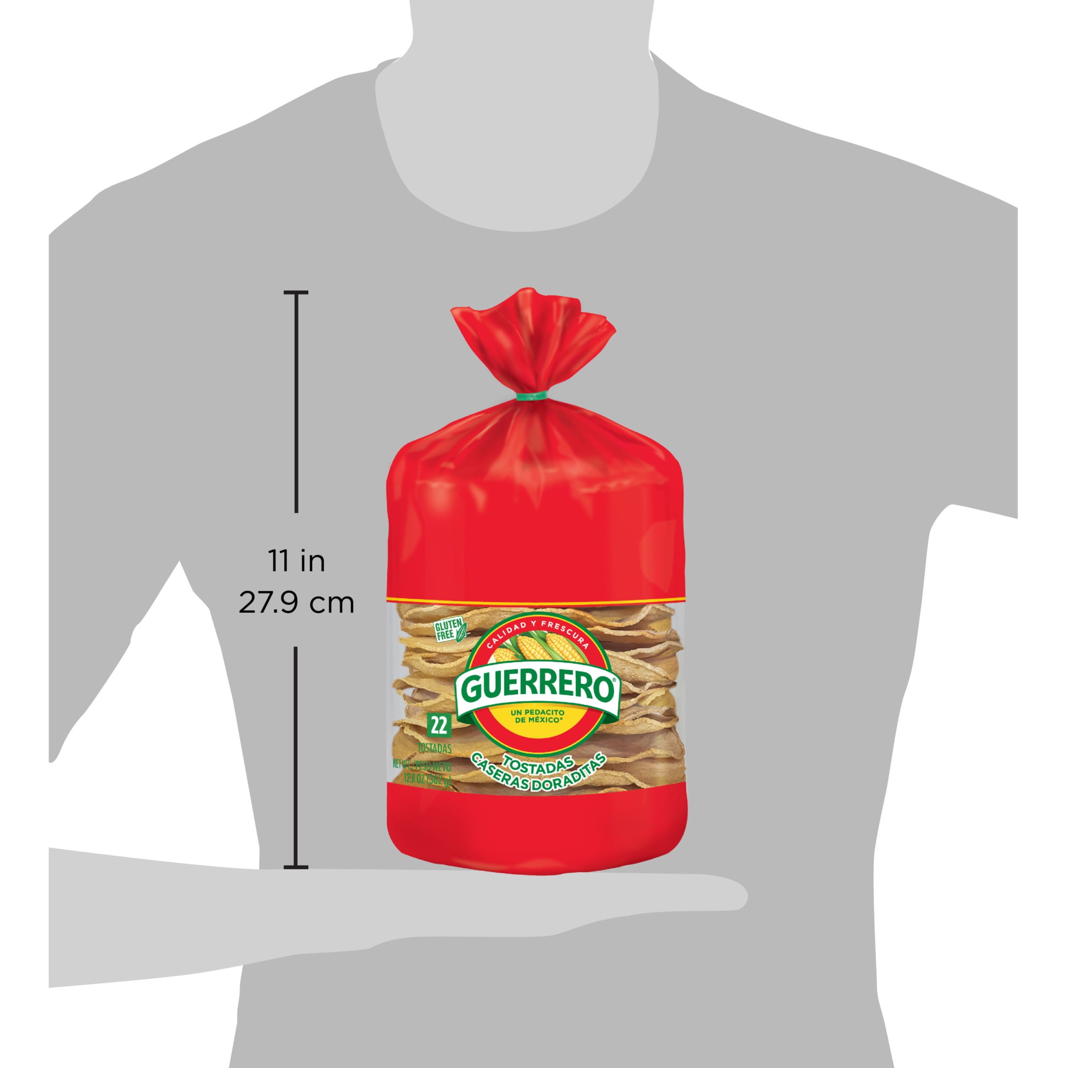 (3 pack) Guerrero Tostadas Caseras Doraditas, 22 Count