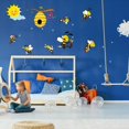 thumbnail image 3 of Calcomanías De Pared Extraíbles, Pegatinas De Pared De Abeja Diy, Decoración De Día De Abeja Para Dormitorio De Niños, Sala De Juegos, Habitaciones De Guardería seitruly HA035030-00, 3 of 6