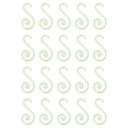 thumbnail image 4 of 20 Pcs Ornament Hooks, Ornament Hangers, Metal Wire Hanging Hook, Heavy Duty S-Shaped Hooks for Festival Wedding Birthday Decoration, 1.89x0.91 inch, 4 of 7