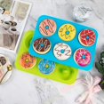 thumbnail image 3 of Silicone Donut Molds 6 Cavity Non-stick Safe Donut Baking Pan For Cake Biscuit, 3 of 5