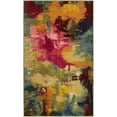 thumbnail image 3 of Unique Loom Estrella Collection Area Rug - Barris (3' 3" x 5' 3" Rectangle Multi/Beige), 3 of 7