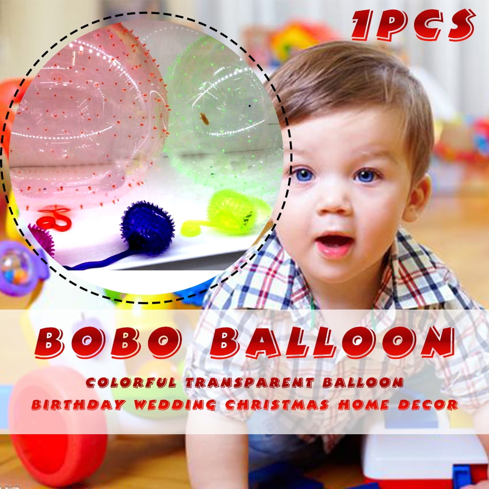 BoBo Balloon Colorful Transparent Balloon for Birthday Wedding