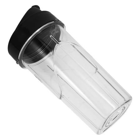 KALLORY Home Users Blender Cup Black For Kitchen Use 1 Set 9.24X4.05X4.05in