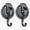 Gun Silver, variant on Heavy Duty Vacuum Suction Cup Hooks (2 Pack) for Kitchen, Bathroom and Toilet Organization