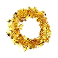 thumbnail image 1 of Guirnalda navideña artificial Strade Fareast Limited forma de estrella de alambre de hierro 7,5 m oro, 1 of 8