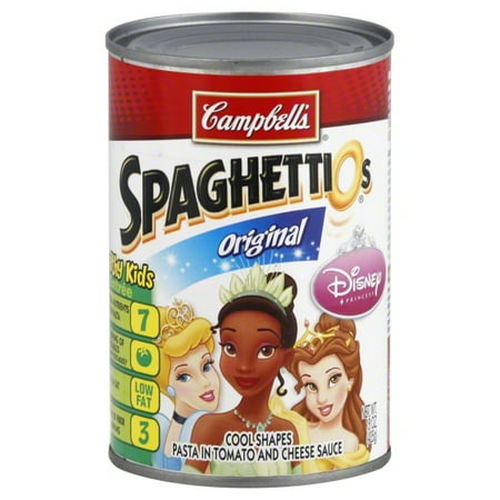 Campbell's SpaghettiOs Original with Disney Princess Shapes