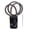Black, variant on Suodoka Keyless Bluetooth Motorcycle Lock, IP44 Water Resistant Cycling Cable Lock with 110dB Alarm, Anti-Theft App Unlocking System for Bikes and Scooters, Black
