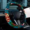 thumbnail image 6 of Christmas Crutches Steering Wheel Cover, Car Wheel Cover, Steering Wheel Cover - 14.5 Inch, Printing, PVC Leather, Auto Accessories, 6 of 6