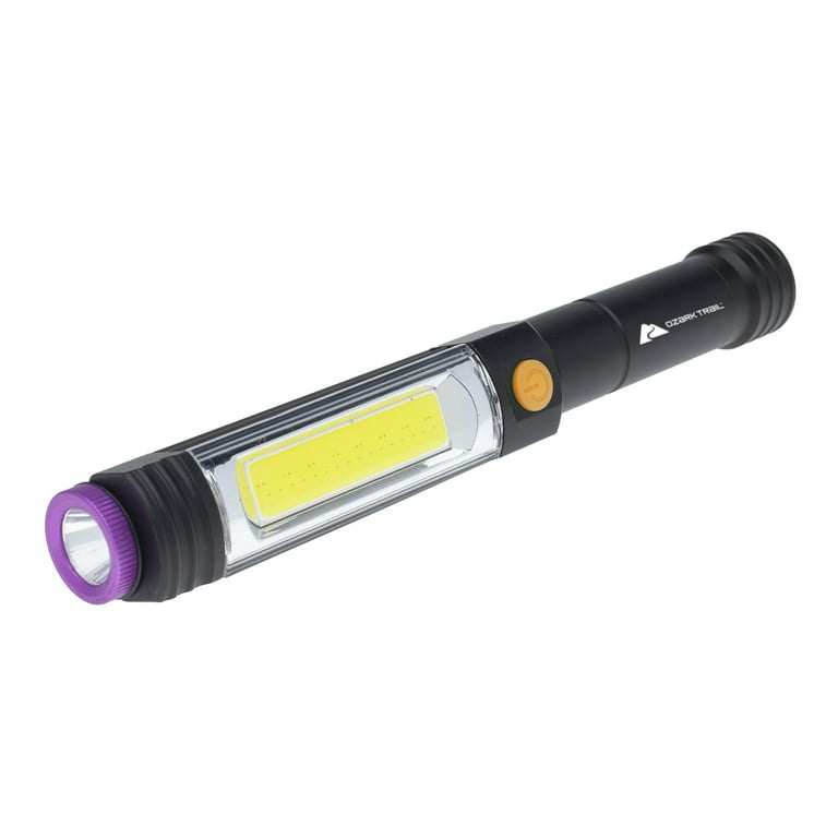 LED Flashlight with UV Light, 400 Lumens photo 2