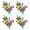 3, variant on AOOOWER Colorful Cartoon Animal Wind Spinners Children Toy Scare Birds Wind Spinner