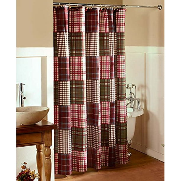 Plaid Shower Curtain