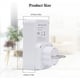 thumbnail image 2 of Medidor de consumo de energía, medidor de electricidad de enchufe, medidor de costo de energía, medidor de costo de electricidad, medidor de electricidad, enchufe con pantalla digital, pantalla LCD, potencia máxima 3680W esquí esquí Gafas de esquí, 2 of 5