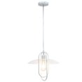 thumbnail image 3 of Lalia Home Iron 1 Light Elongated Pendant in White, 3 of 11