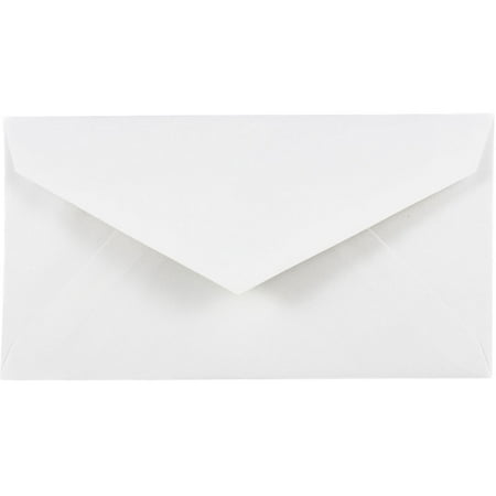 JAM Paper Monarch Envelopes, 3 7/8 x 7 1/2, White, 25 envelopes ...