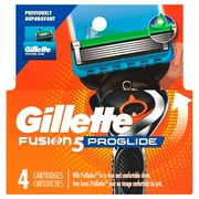Gillette ProGlide Mens Razor Blades, 4 Blade Refills