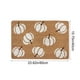 thumbnail image 3 of Felpudo con Diseño de Calabaza y Hojas de Arce Otoñales | Alfombra Decorativa para Entrada, Halloween y Acción de Gracias | Alfombra de Poliéster Suave para Baño, Cocina y Porche | Felpudo Lavable y, 3 of 6