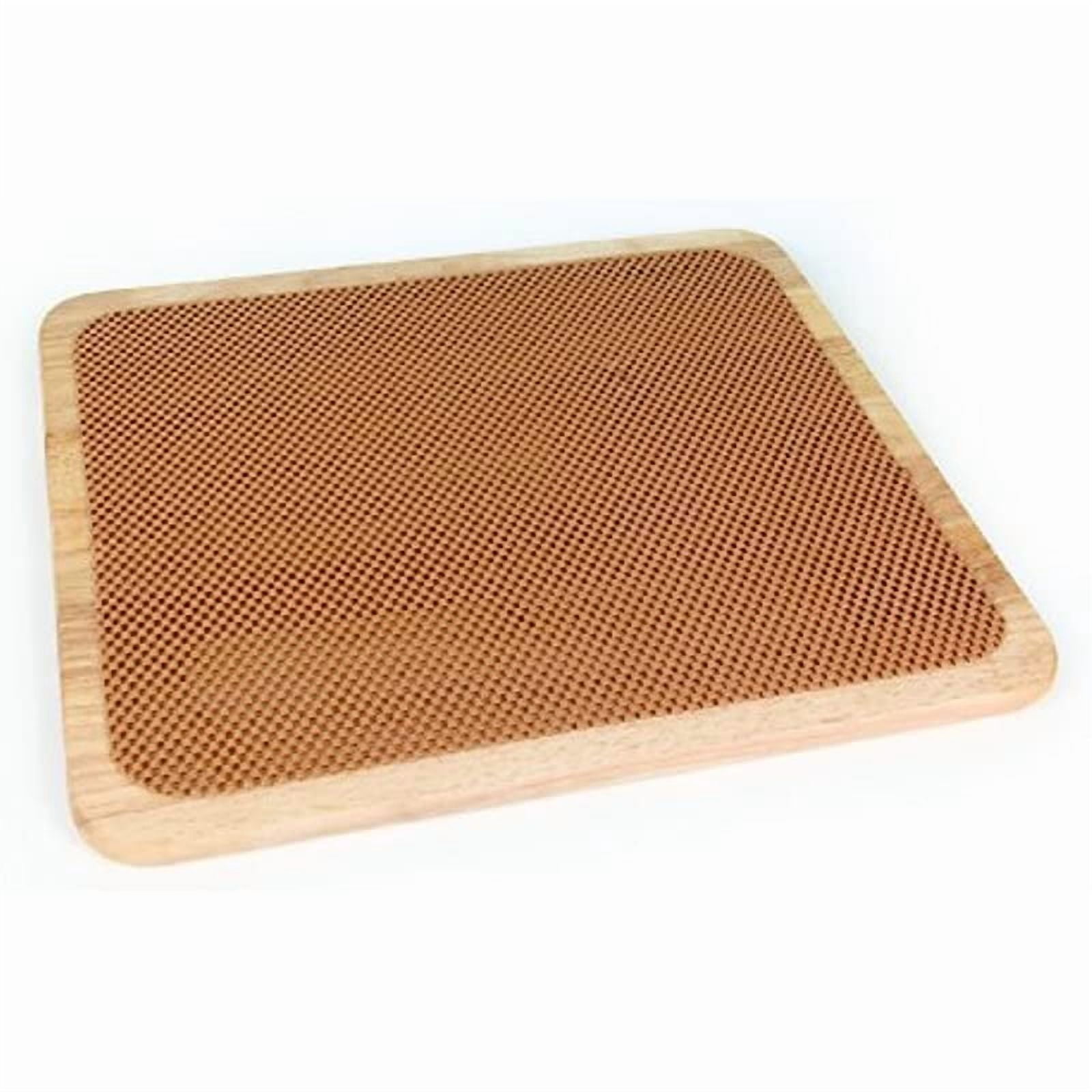 Camco - 43753-A Hardwood Cutting Board and Stove Topper With Non-Skid Backing, Includes Flexible Cutting Mat