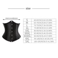 thumbnail image 4 of Xingzhi Corset Amincissant à Lacets pour Femmes sous-Poitrine Shapewear m Noir, 4 of 9