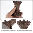 thumbnail image 3 of Raindrops wood display pedestal sphere stands for Home Users 1Pcs, 3 of 8