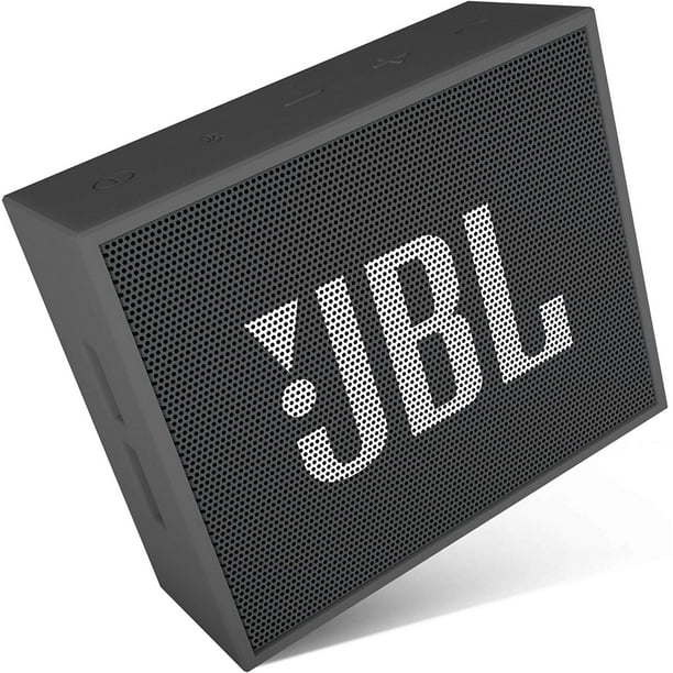 Haut-parleur Bluetooth Sans Fil JBL GO avec Crochet de Sangle Intégré (Noir)