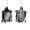 Black, variant on XHKUYI Hanging Ghost Decoration 9.1 Inch, Yellow Chain Ghost Prop with Draped Figure Bone Accent and Hanging Loop, for Halloween Tree Branch Porch Ceiling Doorway Party Display