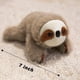 thumbnail image 3 of Peluche de Perezoso Gato Durazno para Niños de 18 cm, 3 of 7