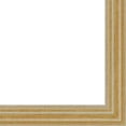 thumbnail image 2 of Picture Frame Moulding (Wood) 100Ft Bundle - Traditional Gold Finish - 0.75" Width - 3/8" Rabbet, 2 of 3