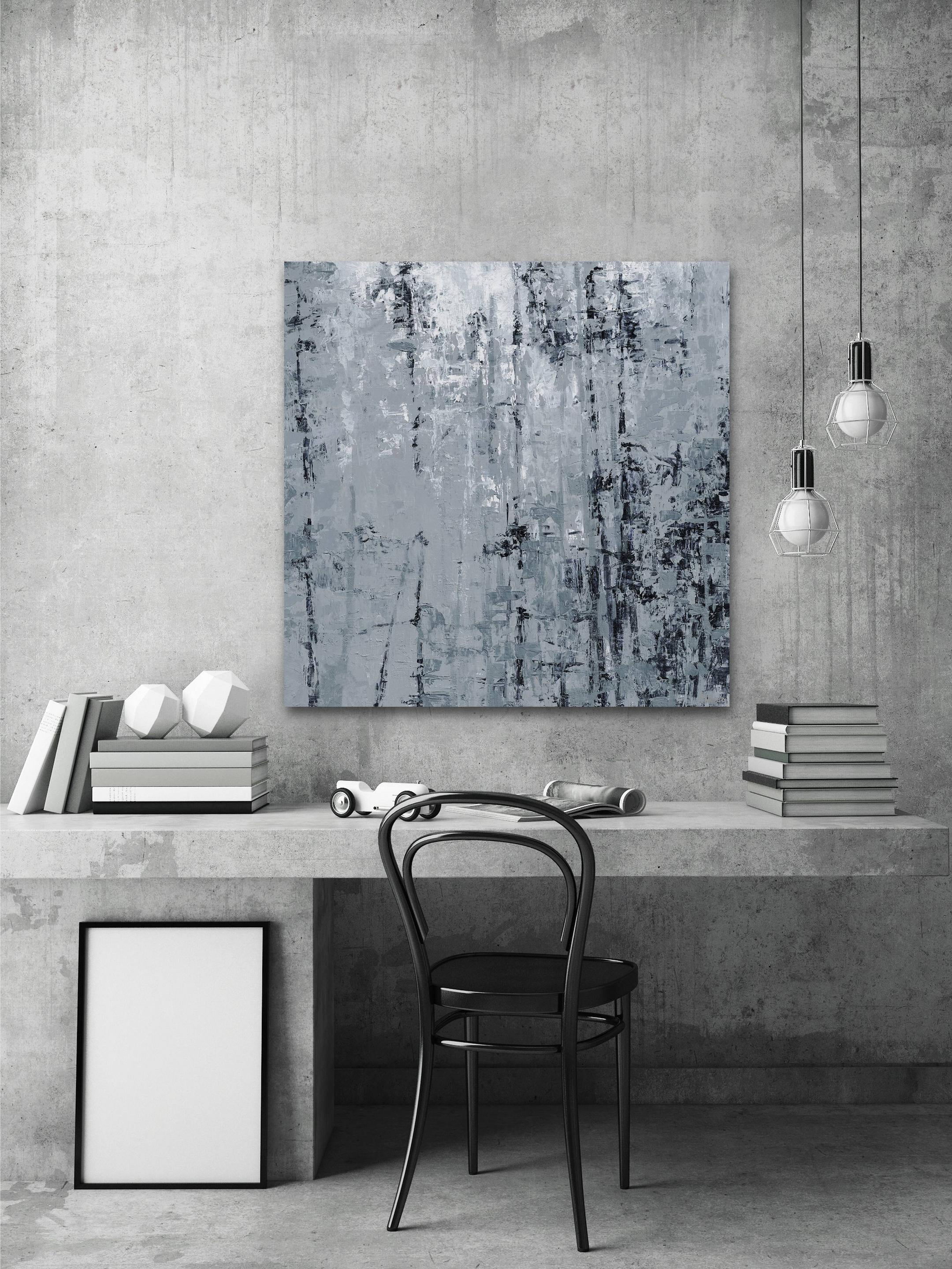 Parvez Taj "Forest Shadow II" Painting Print on Wrapped Canvas