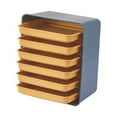 thumbnail image 3 of CNKOO Wall-mounted Kitchen Multi-layer Basket for Countertops Drawer Design Storage Organizer Side Dish Tray Holder, 3 of 10